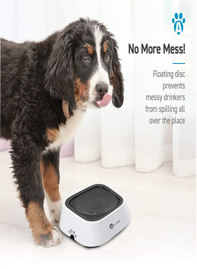 AnyPet No-Spill Dog Water Bowl, Anti-Splash Pet Slow Drinking Water Feeder, Spill Proof Travel Bowls for Large Medium Small Dogs and Cats - Image 5